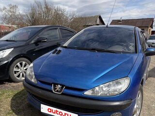 2003 Peugeot 206, синий, 140000 рублей, вид 4
