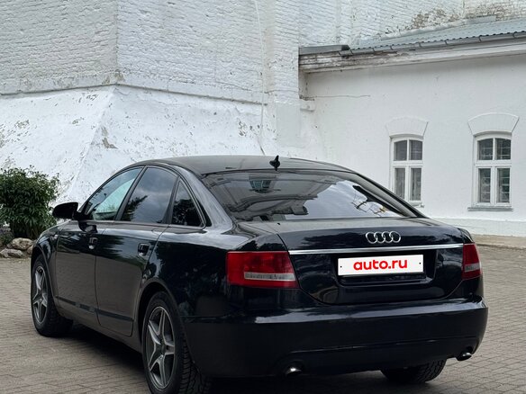 2007 Audi A6 III (C6), чёрный, 710000 рублей - вид 3