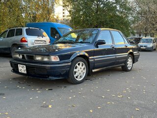 1991 Mitsubishi Galant VI, синий, 224999 рублей, вид 2