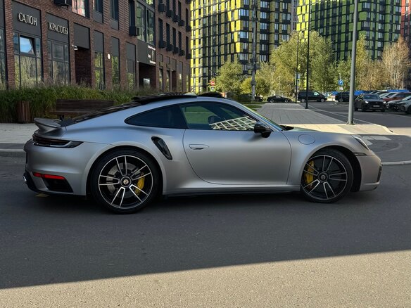 2021 Porsche 911 Turbo S VIII (992), серый, 21000000 рублей - вид 22