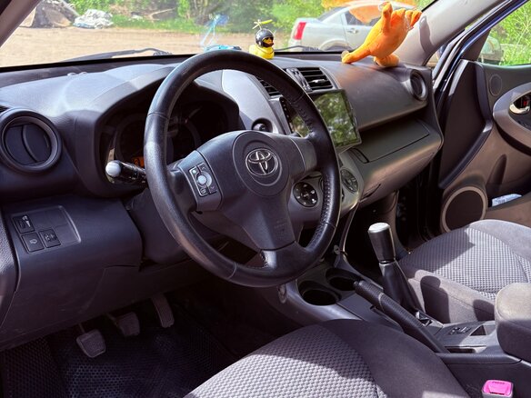 2008 Toyota RAV4 III (XA30), синий, 950000 рублей - вид 4