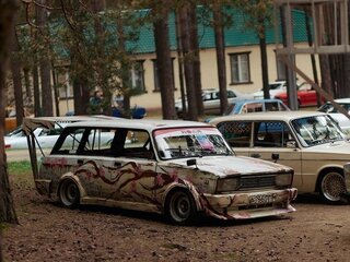 1992 Lada (ВАЗ) 2104 5-speed, белый, 199990 рублей, вид 2
