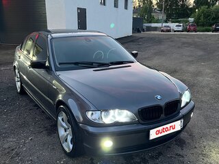 2002 BMW 3 серии 325i IV (E46) Рестайлинг, серый, 850000 рублей, вид 4
