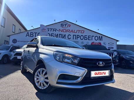 2021 Lada (ВАЗ) Vesta I, серебристый, 866000 рублей, вид 3