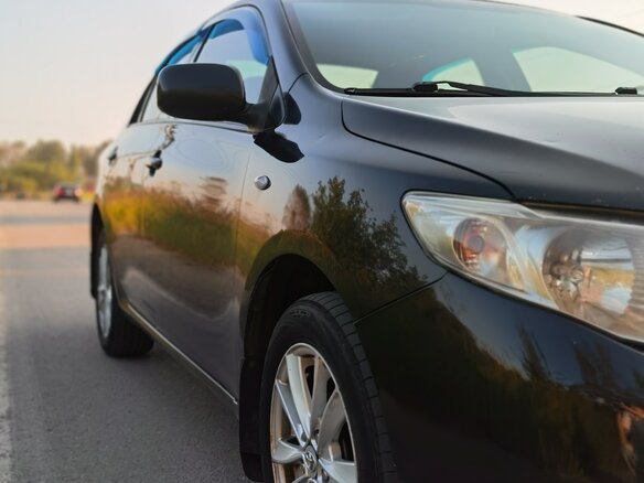 2007 Toyota Corolla X (E140, E150), чёрный, 720000 рублей - вид 4