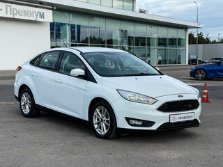 2018 Ford Focus III Рестайлинг, белый, 1210000 рублей, вид 3