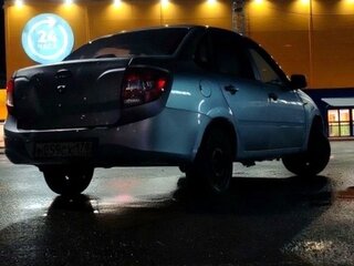 2012 Lada (ВАЗ) Granta I, голубой, 180000 рублей, вид 2