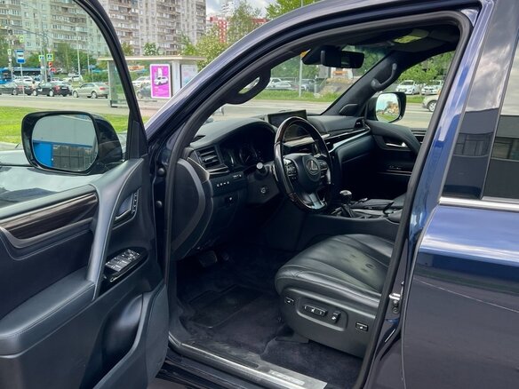 2016 Lexus LX 570 III Рестайлинг 2, синий - вид 8