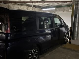 2018 Honda Stepwgn Spada V Рестайлинг, синий, 1750000 рублей, вид 2