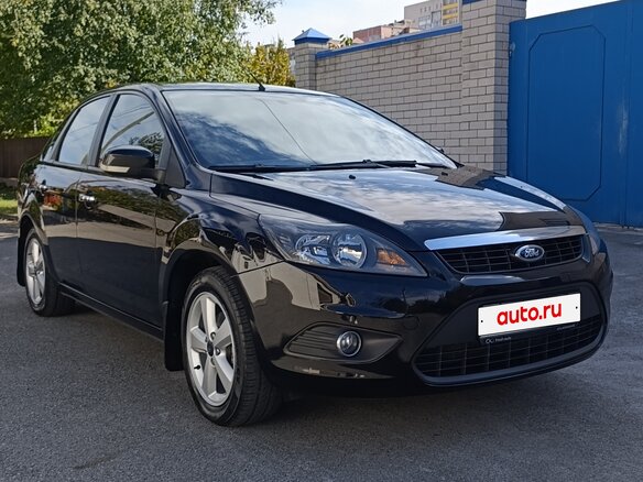 2008 Ford Focus II Рестайлинг, чёрный, 690000 рублей - вид 6