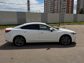 2017 Mazda 6 III (GJ) Рестайлинг, белый, 1800000 рублей, вид 5