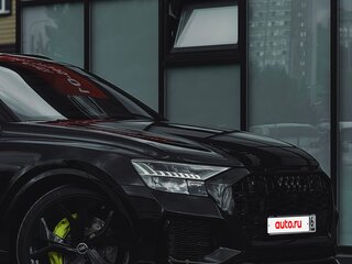 2018 Audi Q8 55 TFSI I (4M), серый, 6200000 рублей, вид 5