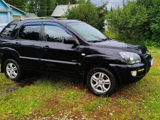 2006 Kia Sportage II, чёрный, 800000 рублей, вид 1
