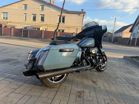 2024 Harley-Davidson Street Glide, голубой, 2600000 рублей, вид 3