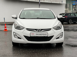 2015 Hyundai Elantra V (MD) Рестайлинг, белый, 1397000 рублей, вид 2