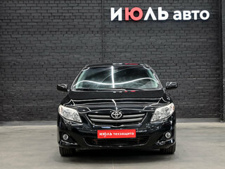 2008 Toyota Corolla X (E140, E150), чёрный, 670000 рублей, вид 3