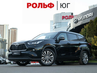 2025 Toyota Highlander IV (XU70), чёрный, 4948000 рублей, вид 1