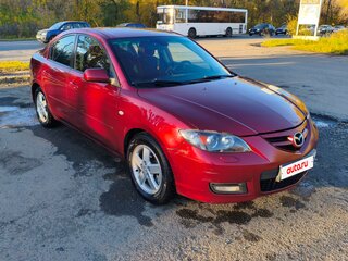 2008 Mazda 3 4-speed I (BK) Рестайлинг, красный, 590000 рублей, вид 3