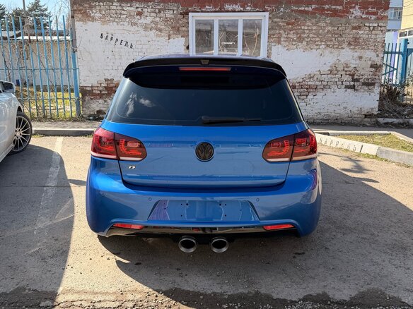 2012 Volkswagen Golf R VI, синий, 1570000 рублей - вид 13