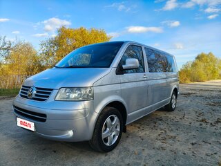 2007 Volkswagen Caravelle LWB Long T5, серебристый, 1300000 рублей, вид 1