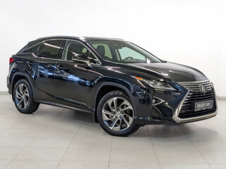 2017 Lexus RX 350 IV, чёрный, 4450000 рублей, вид 3