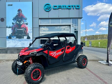 2024 CFMoto ZFORCE 950 Sport, красный, 2294924 рублей, вид 2