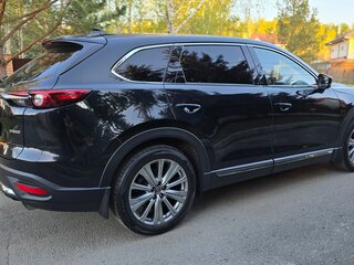 2021 Mazda CX-9 II Рестайлинг, чёрный, 4600000 рублей, вид 2