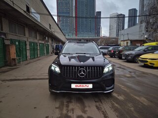 2017 Mercedes-Benz GLS 400 I (X166), чёрный, 4700000 рублей, вид 2