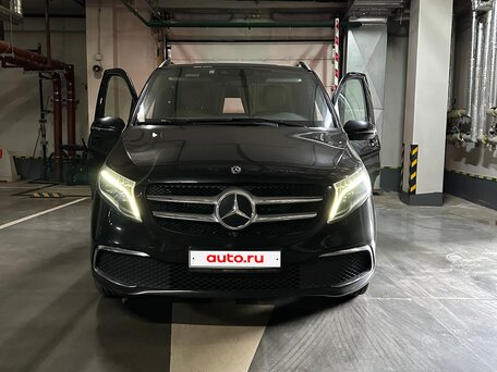 2020 Mercedes-Benz V-Класс Long 250 d длинный III (W447) Рестайлинг, чёрный, 6200000 рублей, вид 2