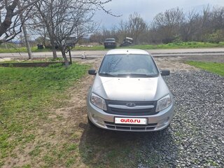 2013 Lada (ВАЗ) Granta I, серебристый, 330000 рублей, вид 1