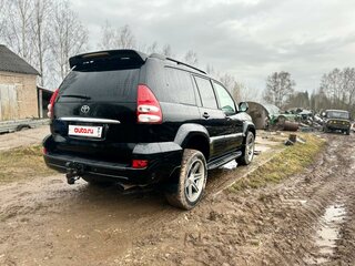 2005 Toyota Land Cruiser Prado 4-speed 120 Series, чёрный, 2099000 рублей, вид 4