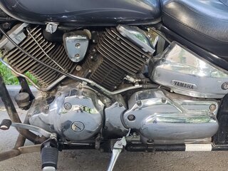 2005 Yamaha XVS1100, серебристый, 610000 рублей, вид 4
