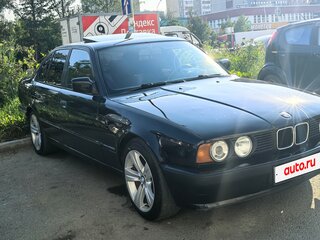 1992 BMW 5 серии 520i III (E34), чёрный, 630000 рублей, вид 4