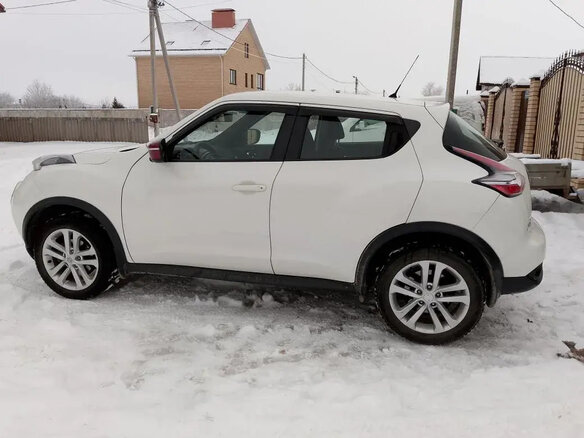2015 Nissan Juke I Рестайлинг, белый - вид 6