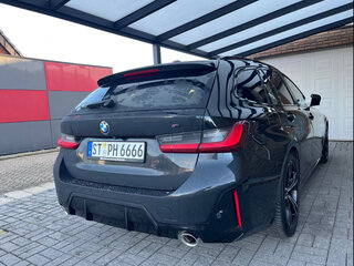 2026 BMW 3 серии 318i VII (G2x) Рестайлинг 2, чёрный, 4016959 рублей, вид 3