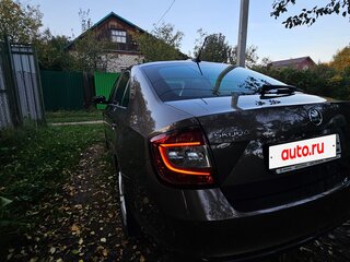 2017 Skoda Rapid I Рестайлинг, коричневый, 1350000 рублей, вид 3