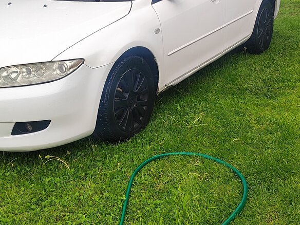 2003 Mazda 6 I (GG), белый, 350000 рублей - вид 3