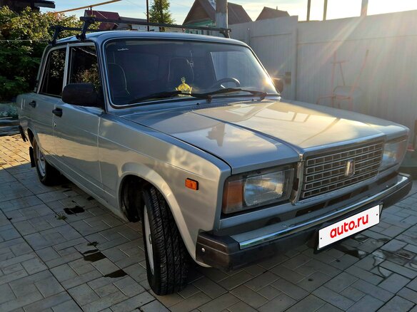 2011 Lada (ВАЗ) 2107, серебристый, 270000 рублей - вид 5