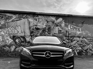 2015 Mercedes-Benz C-Класс 180 IV (W205), чёрный, 1999999 рублей, вид 3