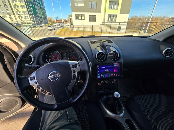 2010 Nissan Qashqai I Рестайлинг, чёрный, 900000 рублей - вид 5