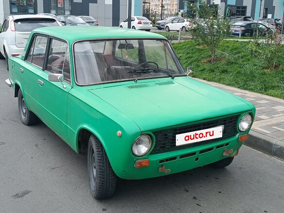 1975 Lada (ВАЗ) 2101, зелёный - вид 8