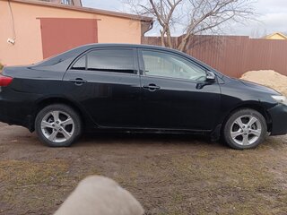 2011 Toyota Corolla X (E140, E150) Рестайлинг, чёрный, 760000 рублей, вид 5