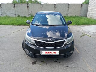 2016 Kia Rio III Рестайлинг, чёрный, 820000 рублей, вид 2