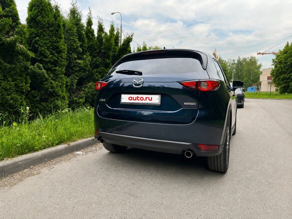 2019 Mazda CX-5 II, синий, 2800000 рублей - вид 5