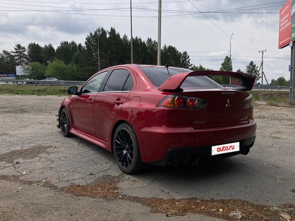 2011 Mitsubishi Lancer Evolution X, красный, 2800000 рублей - вид 7