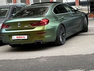 2012 BMW 6 серии Gran Coupe 650i xDrive III (F06/F13/F12), зелёный, 2800000 рублей, вид 5