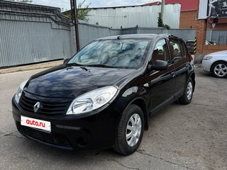 2012 Renault Sandero I, чёрный, 710000 рублей, вид 1