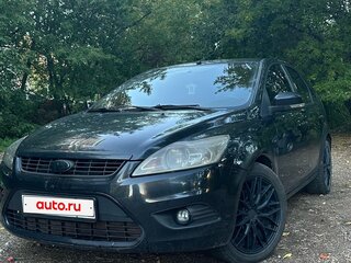2008 Ford Focus II Рестайлинг, чёрный, 420000 рублей, вид 1
