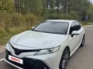 2018 Toyota Camry VIII (XV70), белый, 3148999 рублей, вид 1