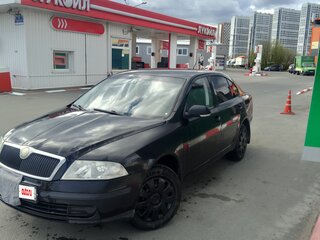 2008 Skoda Octavia II (A5), чёрный, 430000 рублей, вид 1